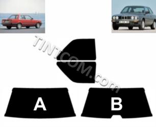                                 Passgenaue Tönungsfolie - BMW 3er Е30 (2 Türen, Coupe, 1984 - 1991) Johnson Window Films - Ray Guard Serie
                            